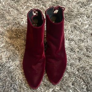 Stuart Weitzman Velvet Boots